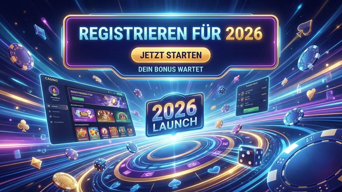 Registrierung mit Bonus